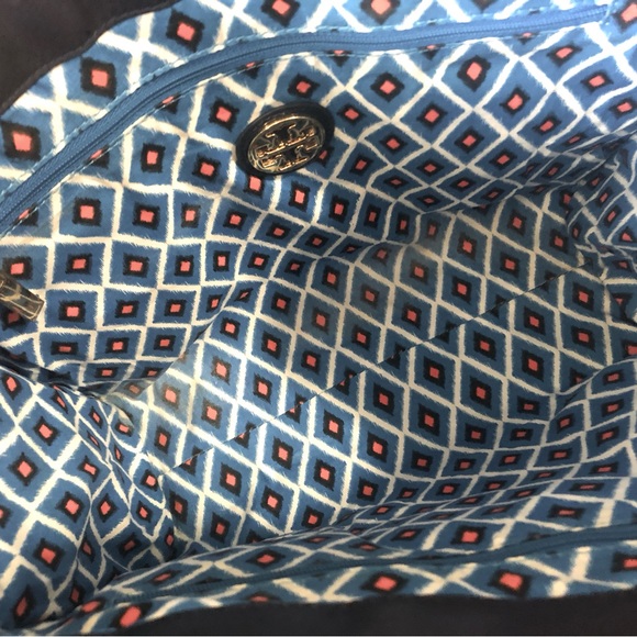 Tory Burch Nylon & Patent Leather Tote Bag - Picture 5 of 5